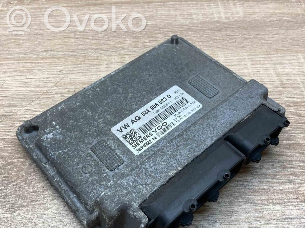 Skoda Fabia Mk2 (5J) Unitate control motor/modul ECU 