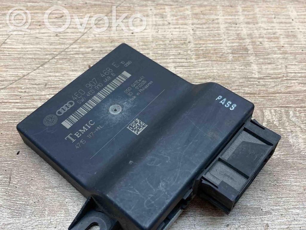 Audi A8 S8 D3 4E Modul control gateway 