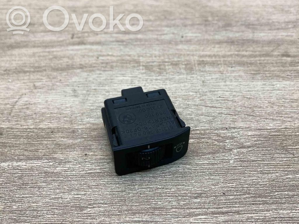 BMW 7 E65 E66 Interruttore di regolazione livello altezza dei fari 