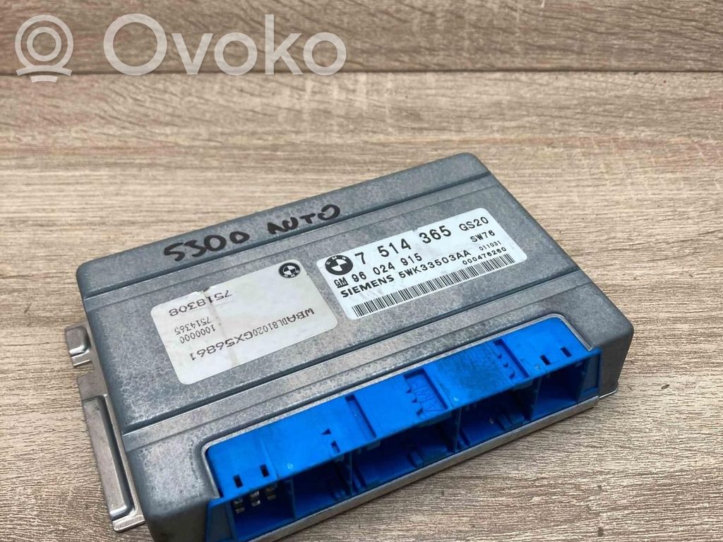Unidad de control/módulo de la caja de cambios   7514365