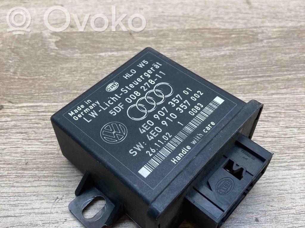 Audi A8 S8 D3 4E Module d'éclairage LCM 