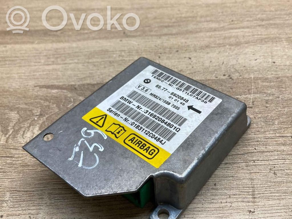 Airbag control unit/module   6920848
