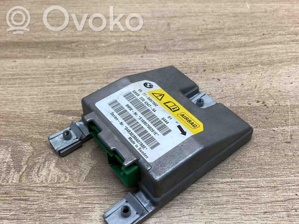 BMW 5 E60 E61 Unitate/modul de comandă airbaguri 