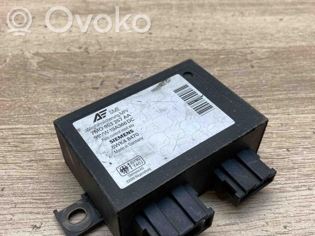 Volkswagen Sharan Unitate/modul comandă imobilizator