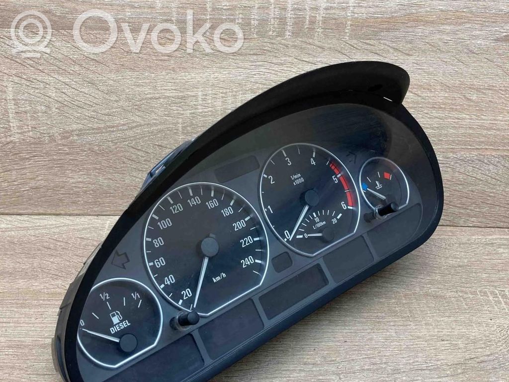 BMW 3 E46 Speedometer (instrument cluster) 