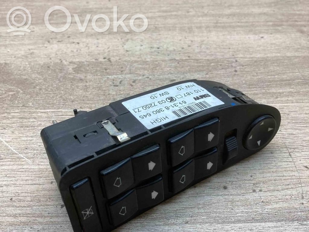 BMW 5 E39 Electric window control switch 