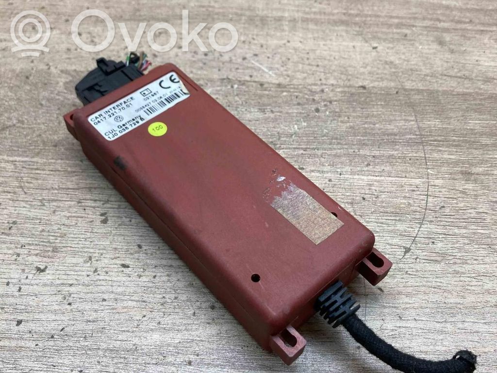 Volkswagen Bora Unité de commande, module téléphone 