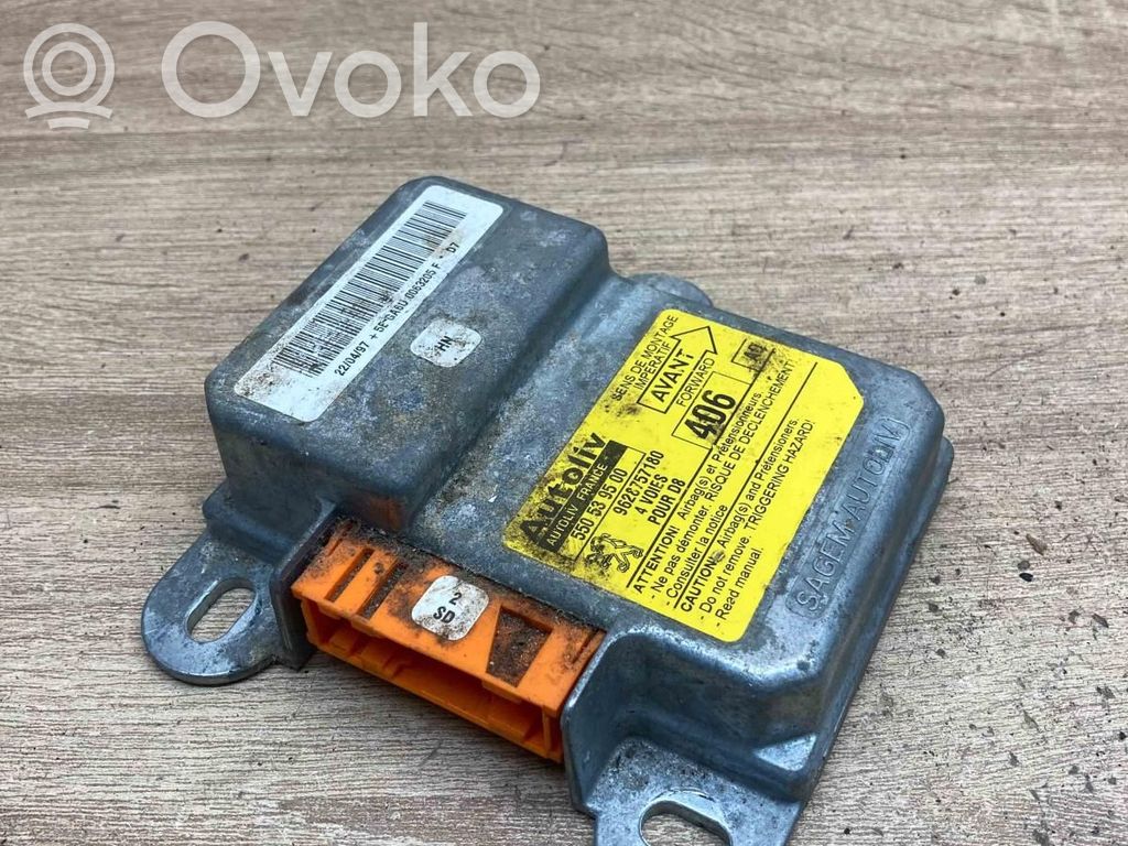 Peugeot 406 Unitate/modul de comandă airbaguri 