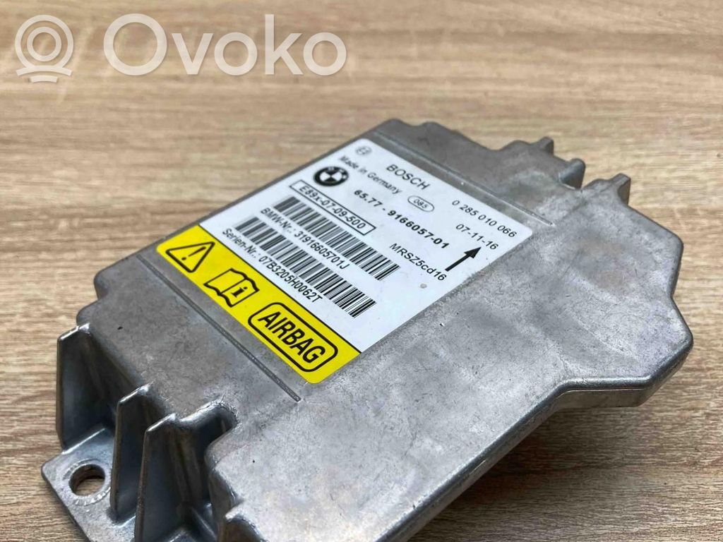 BMW 3 E90 E91 Unitate/modul de comandă airbaguri 