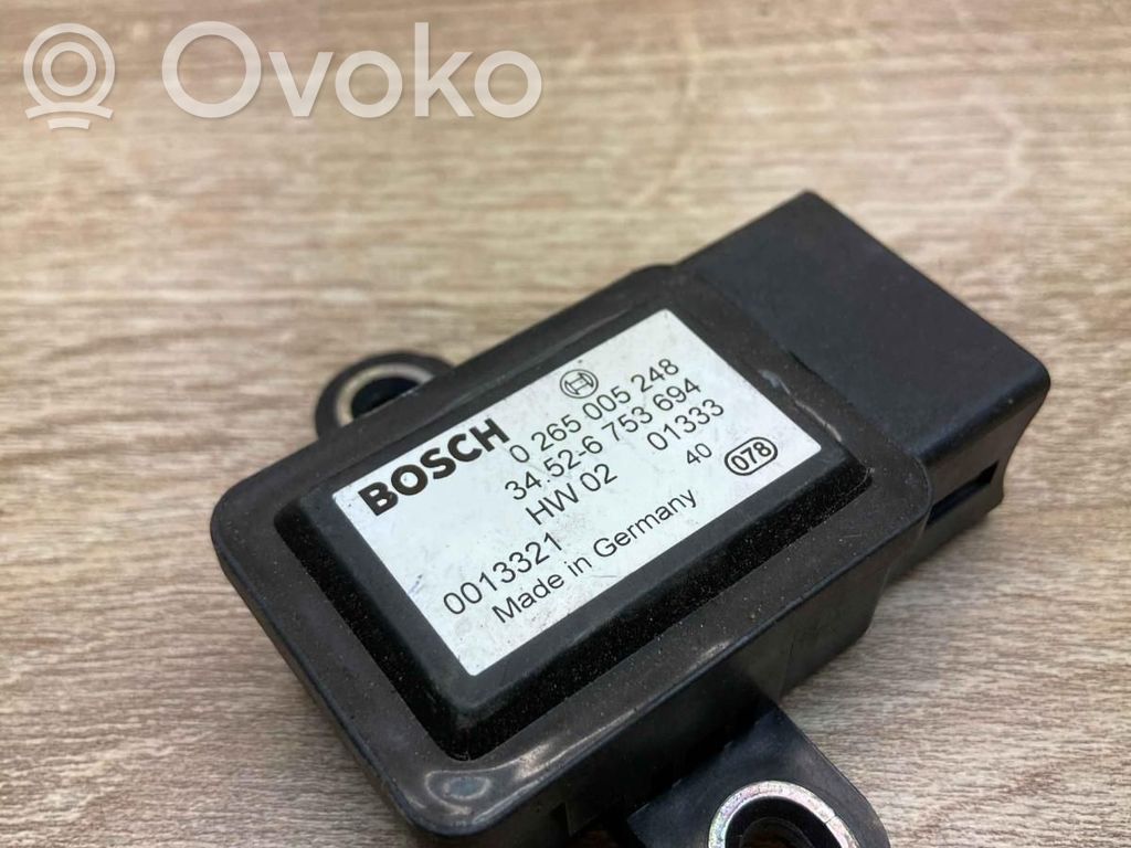 BMW X5 E53 Sensore di imbardata accelerazione ESP