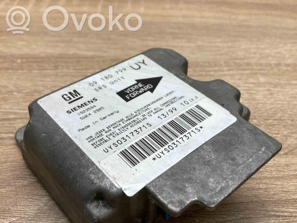 Opel Astra G Unitate/modul de comandă airbaguri 
