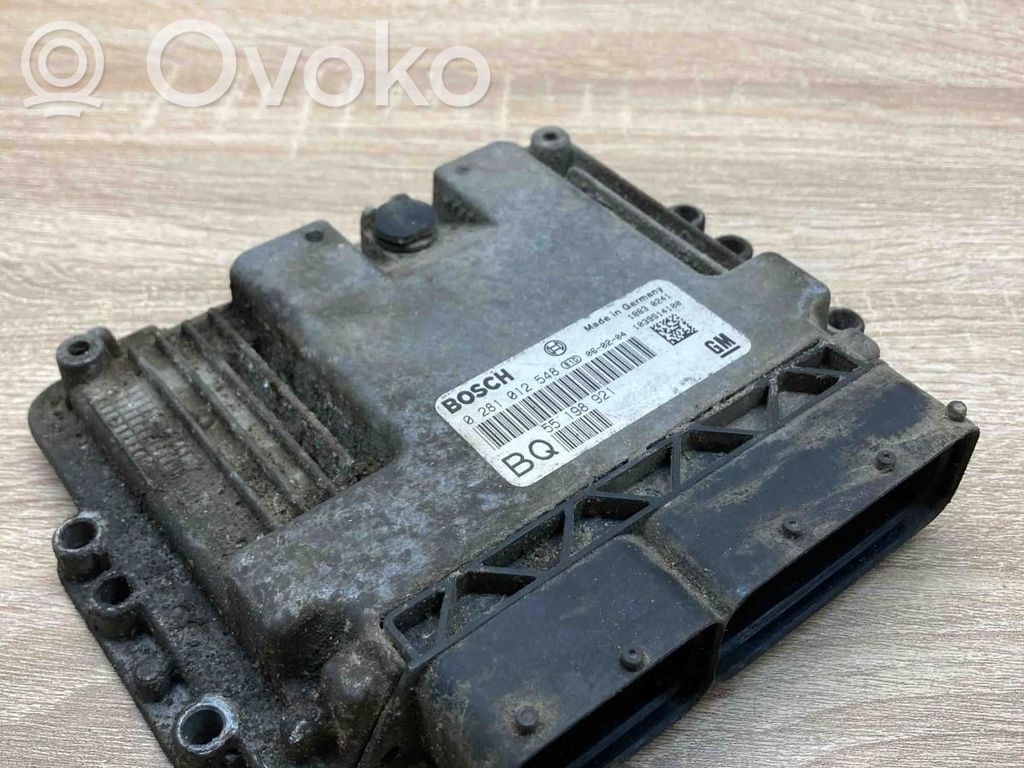 Opel Astra H Unitate control motor/modul ECU 