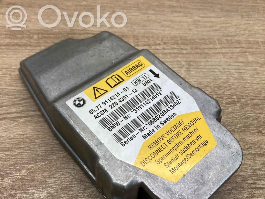 BMW 5 E60 E61 Airbag control unit/module 