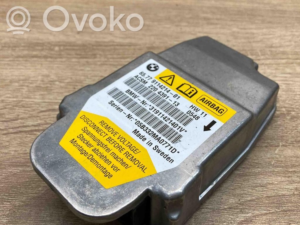 BMW 5 E60 E61 Airbag control unit/module 