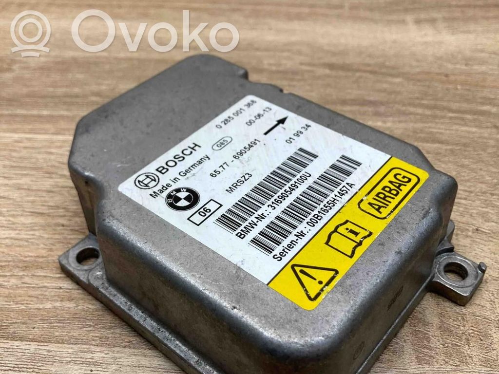 Airbag control unit/module   6905491,0285001368,USED