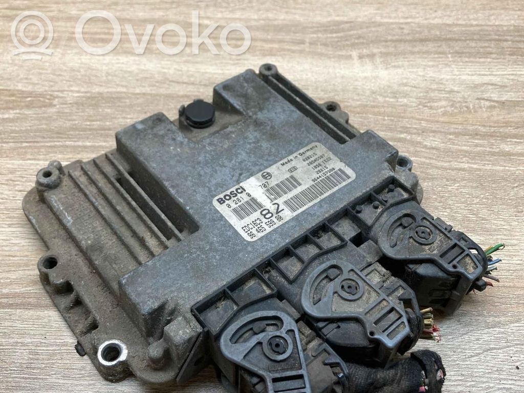 Peugeot 206 Unidad de control/módulo ECU del motor 