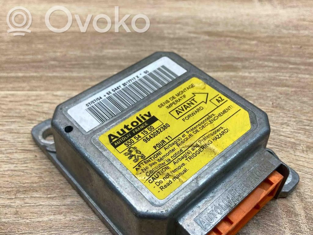 Peugeot 206 Unitate/modul de comandă airbaguri 