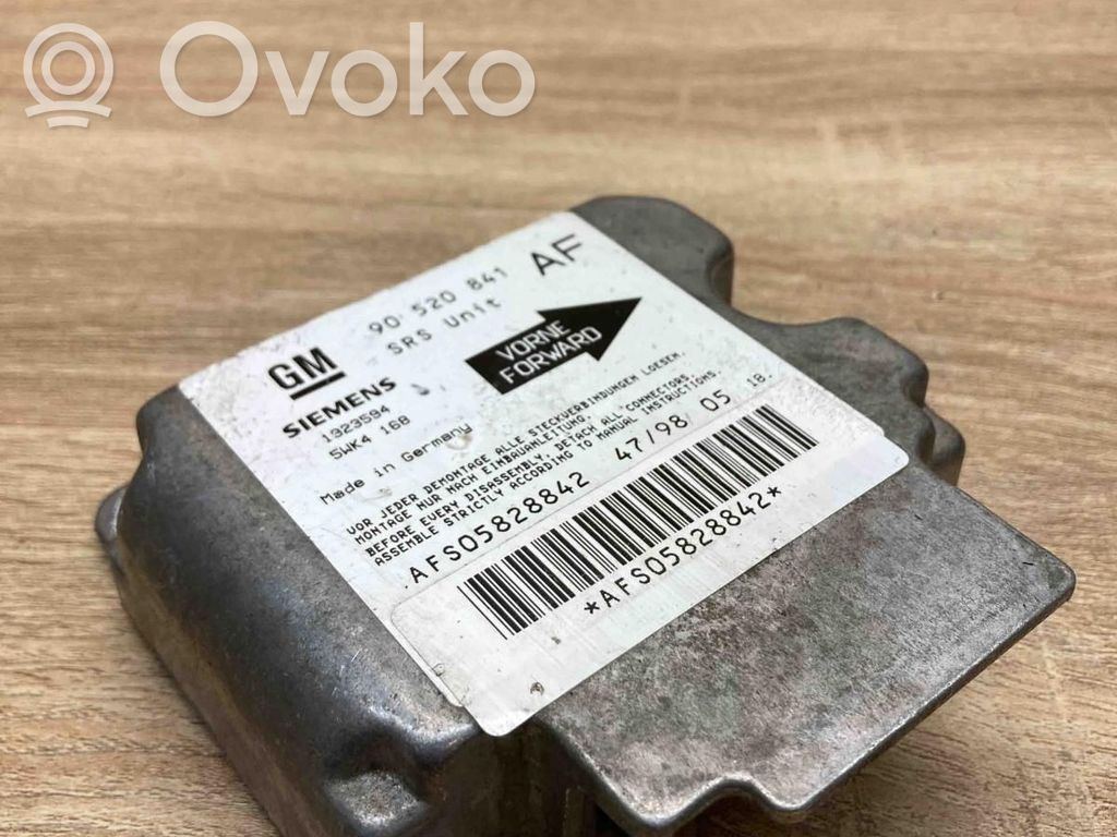 Sterownik / Moduł Airbag   90520841,5WK4168AF,USED