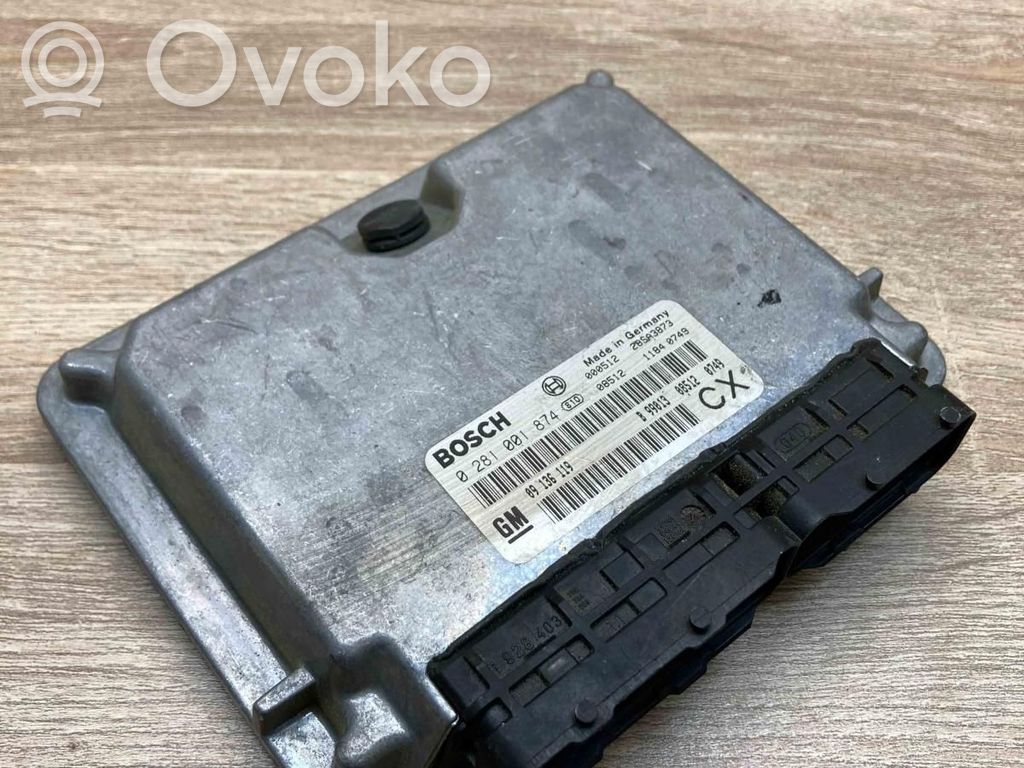 Opel Vectra B Unitate control motor/modul ECU 