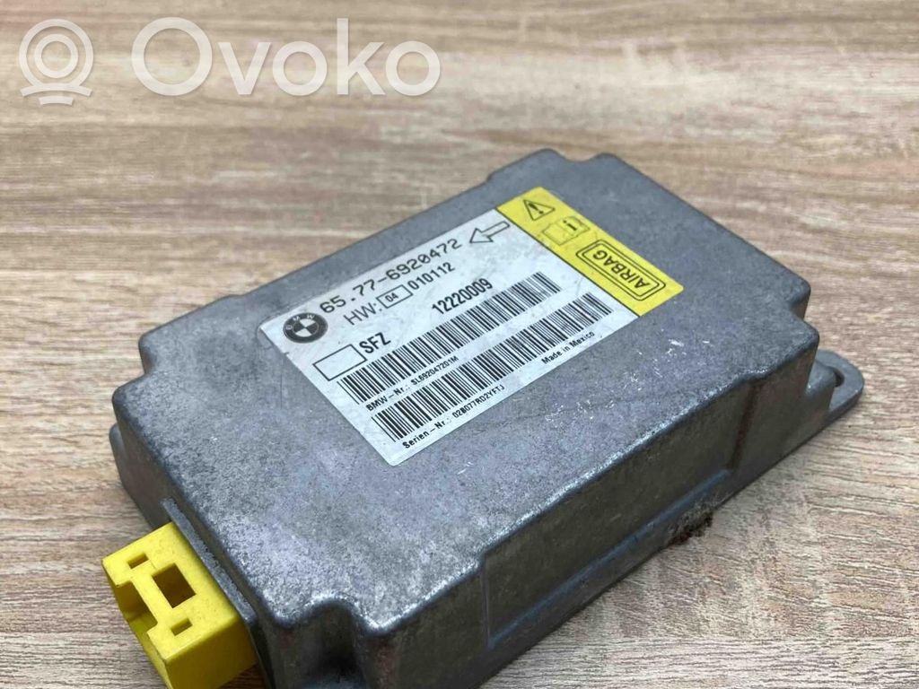 Airbag control unit/module   6920472,12220009