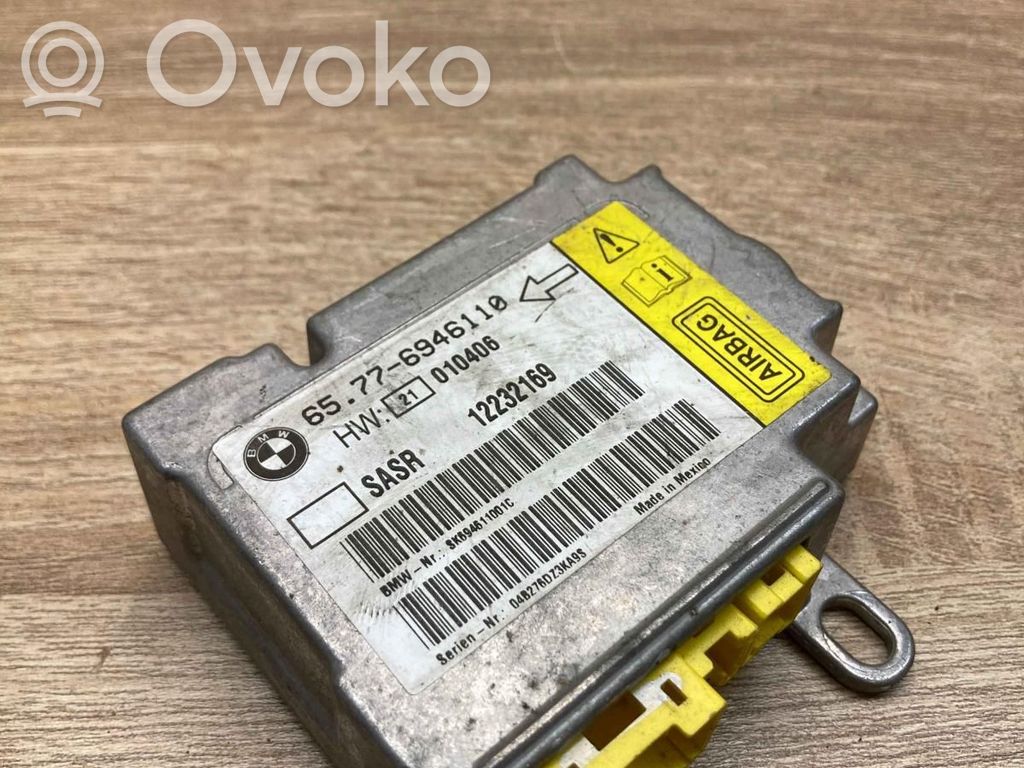 BMW 7 E65 E66 Unitate/modul de comandă airbaguri 