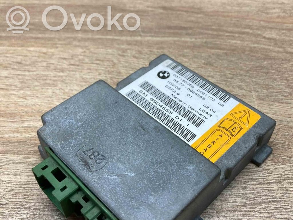 Unidad de control/módulo del Airbag   6924555