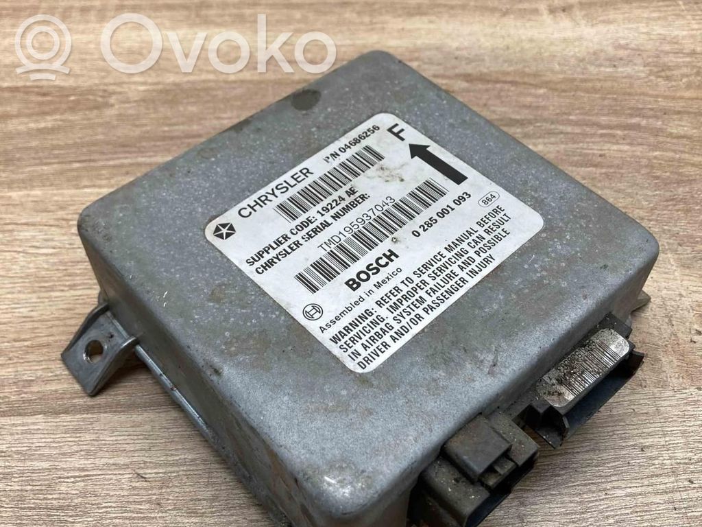 Centralina/modulo airbag   04686256,0285001093