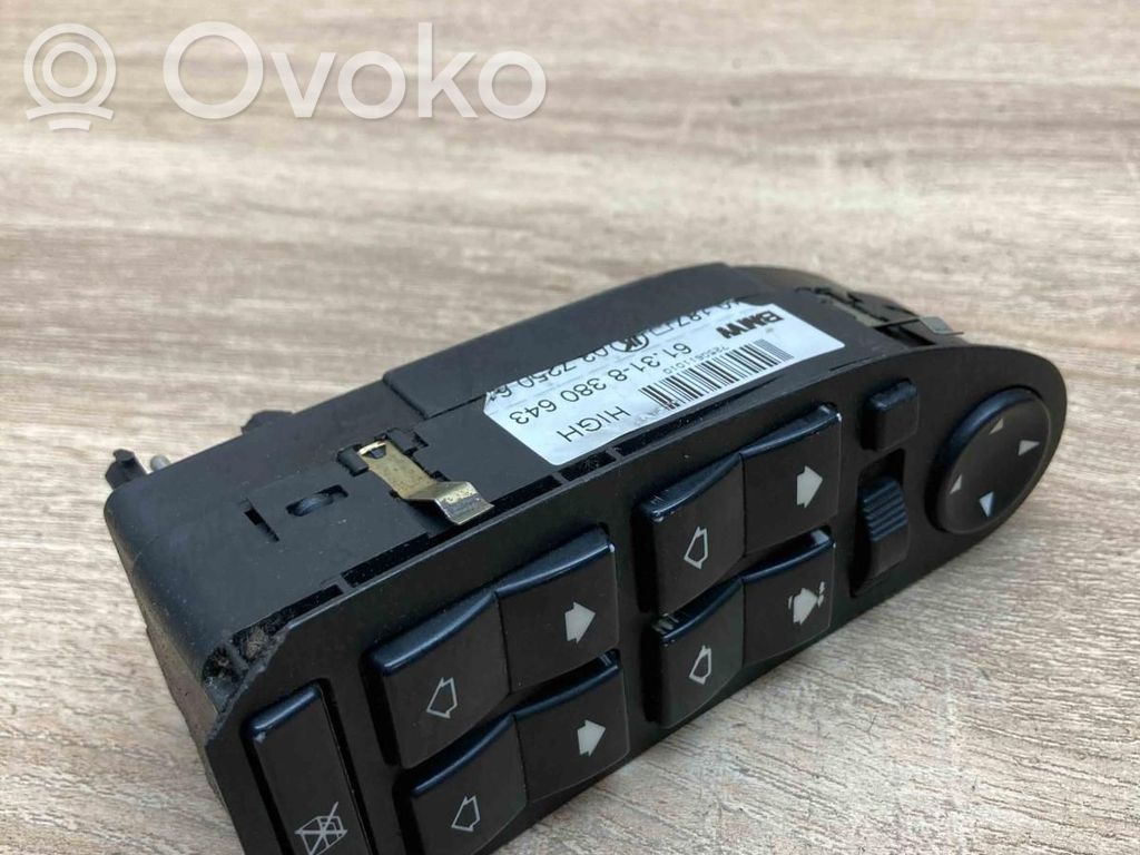 Electric window control switch   8380643