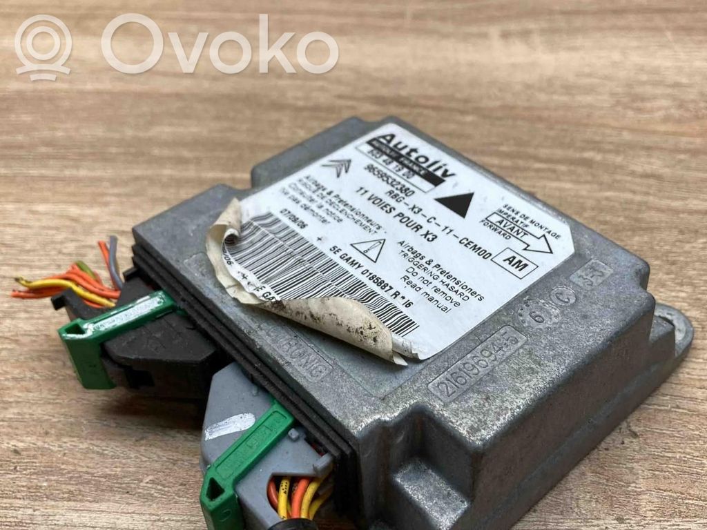 Unitate/modul de comandă airbaguri   603481900,9659532380