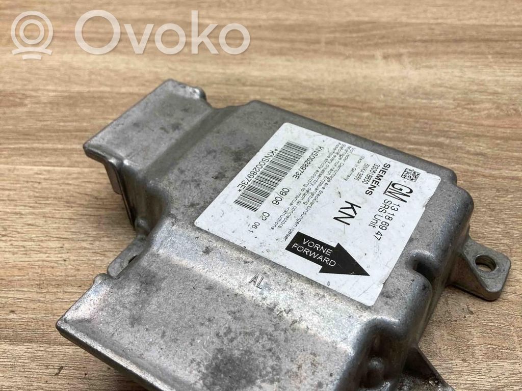 Opel Vectra C Centralina/modulo airbag 