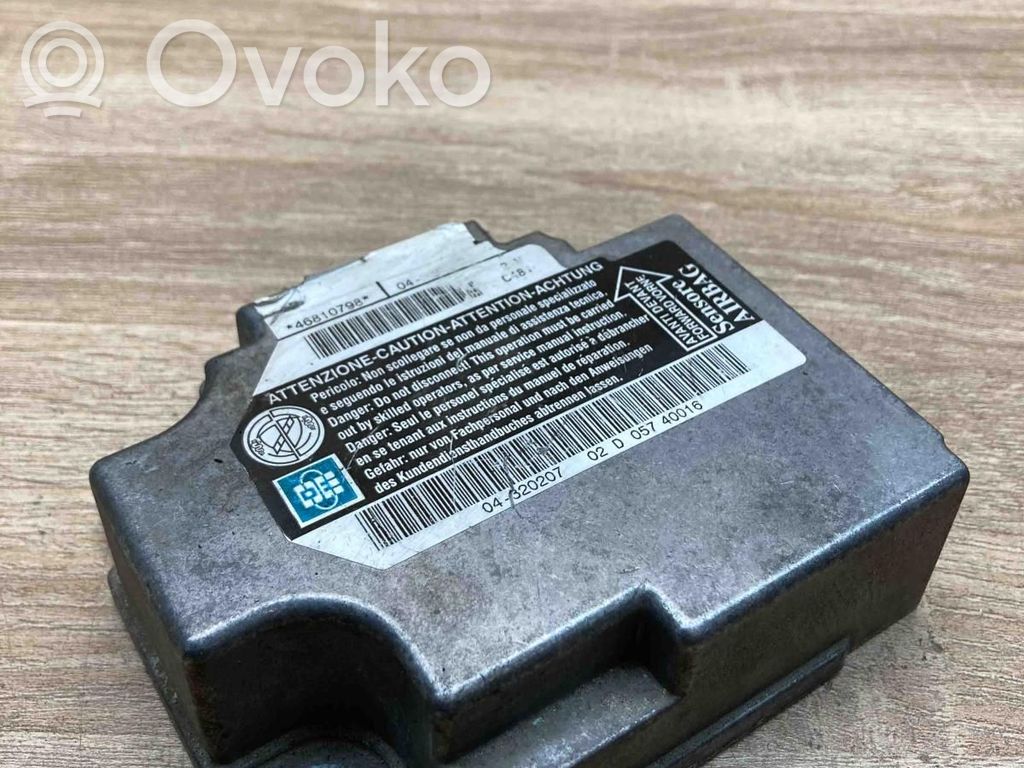 Lancia Lybra Centralina/modulo airbag 