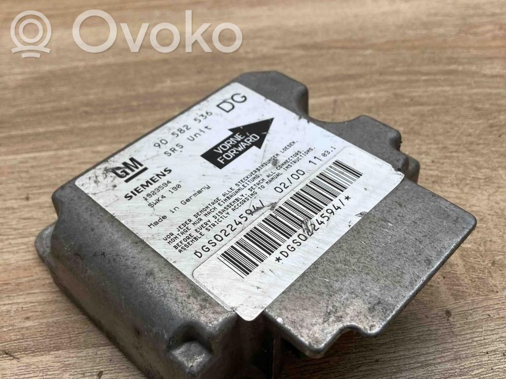 Opel Zafira A Centralina/modulo airbag 