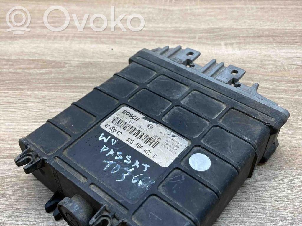 Volkswagen Transporter - Caravelle T4 Galios (ECU) modulis 