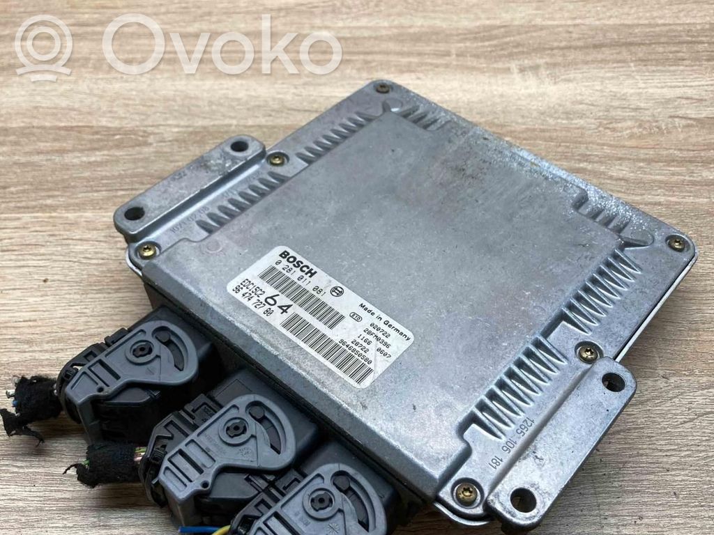 Peugeot 307 Centralina/modulo motore ECU 