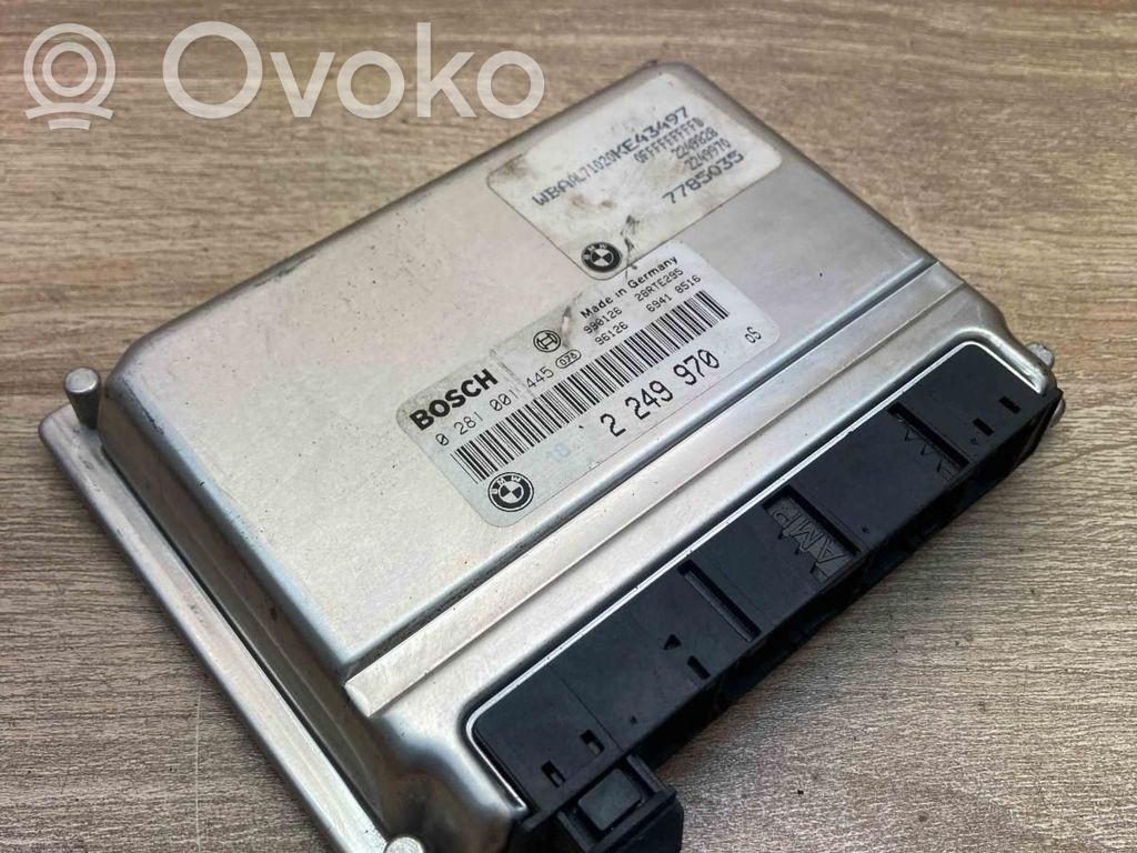 BMW 3 E46 Unitate control motor/modul ECU 