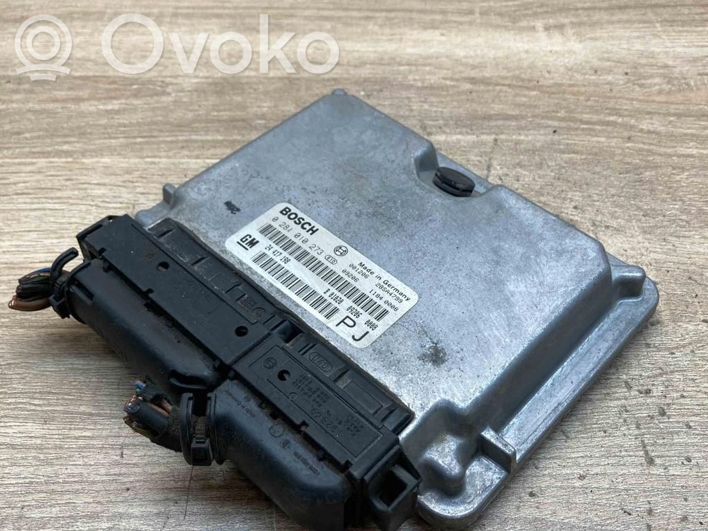 Engine control unit/module ECU   0281010273,24417198,USED