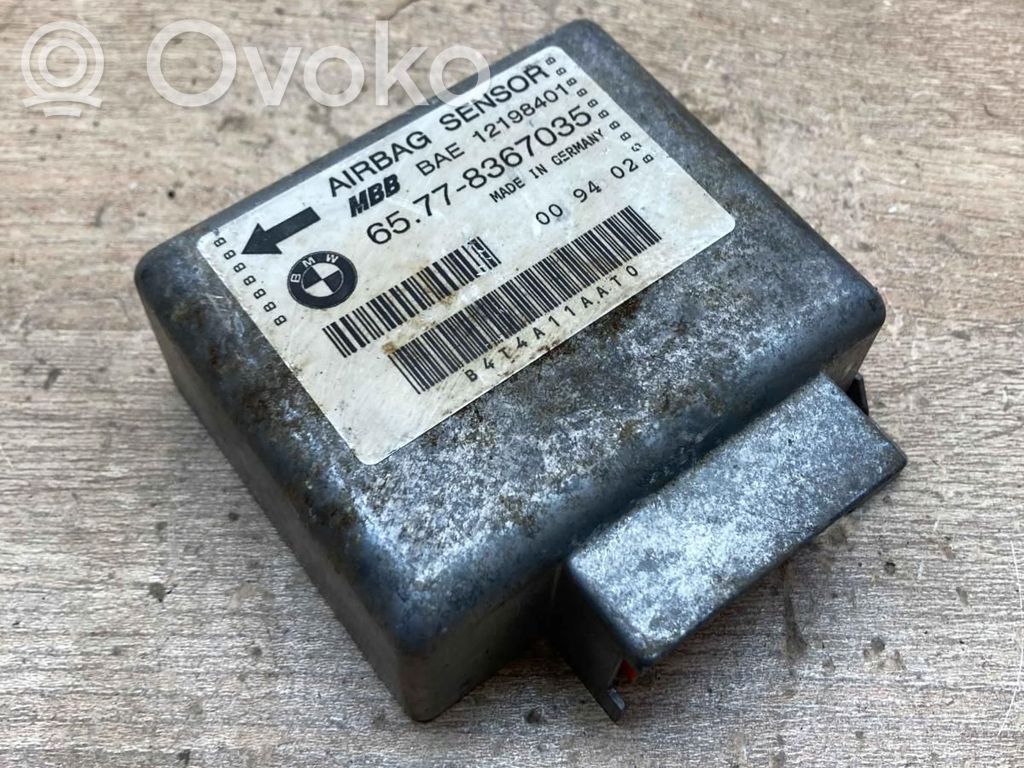 BMW 3 E36 Centralina/modulo airbag 