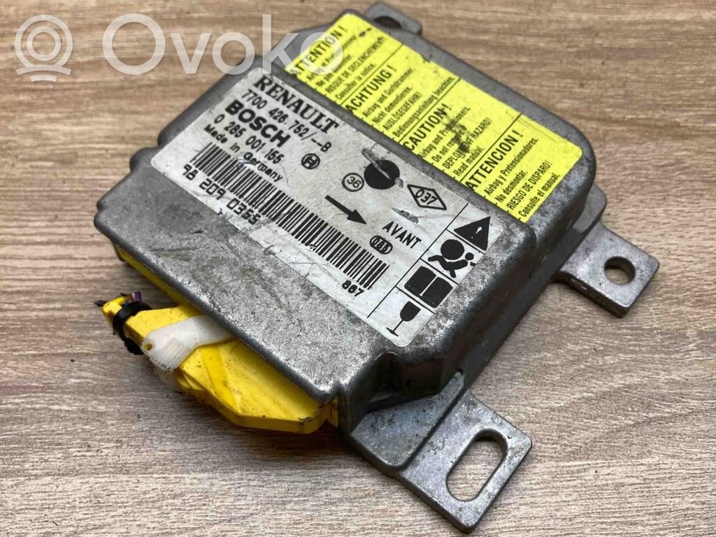 Renault Clio II Airbag control unit/module 