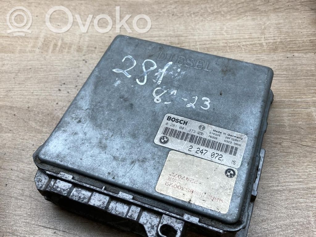Engine control unit/module ECU   2247072,0281001373