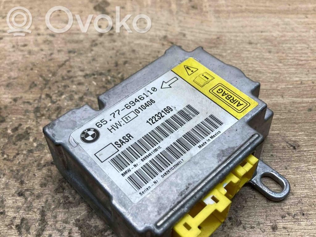 BMW 7 E65 E66 Unitate/modul de comandă airbaguri 