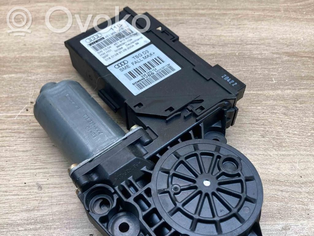 Audi A8 S8 D3 4E Motorino alzacristalli della portiera anteriore 