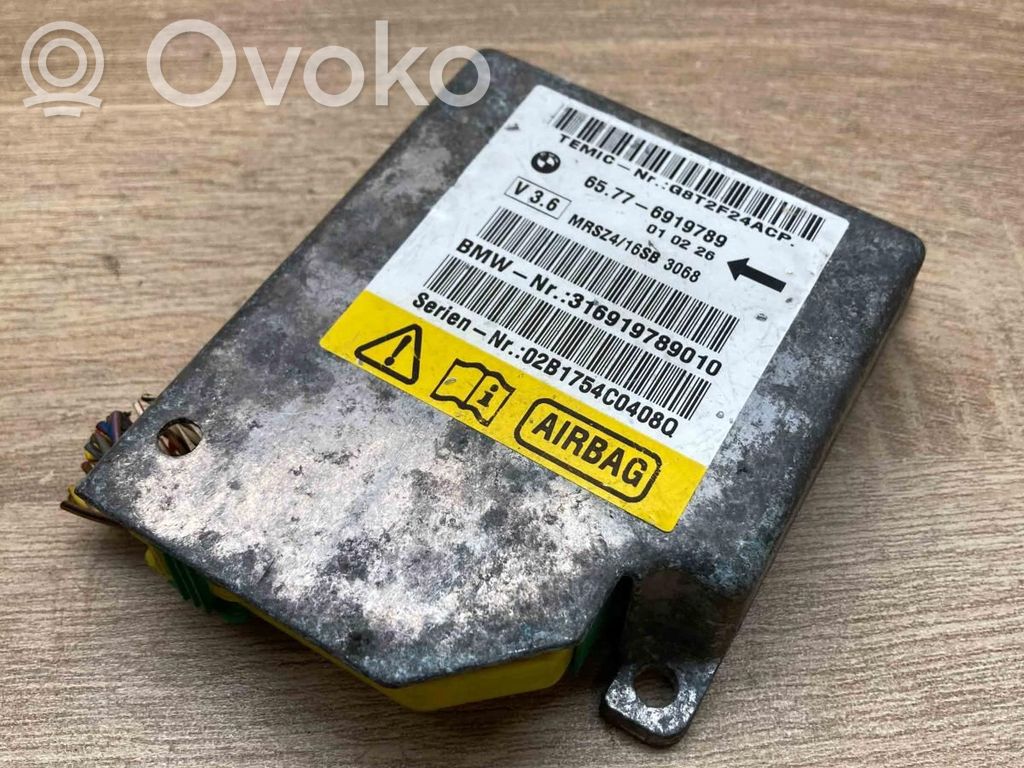 Airbag control unit/module   6919789,MRSZ416SB,V36