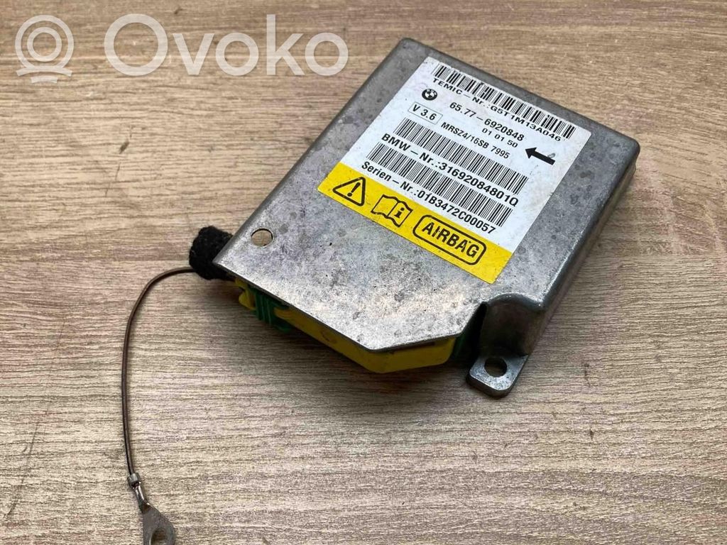 Airbag control unit/module   6920848,MRSZ416SB,7995