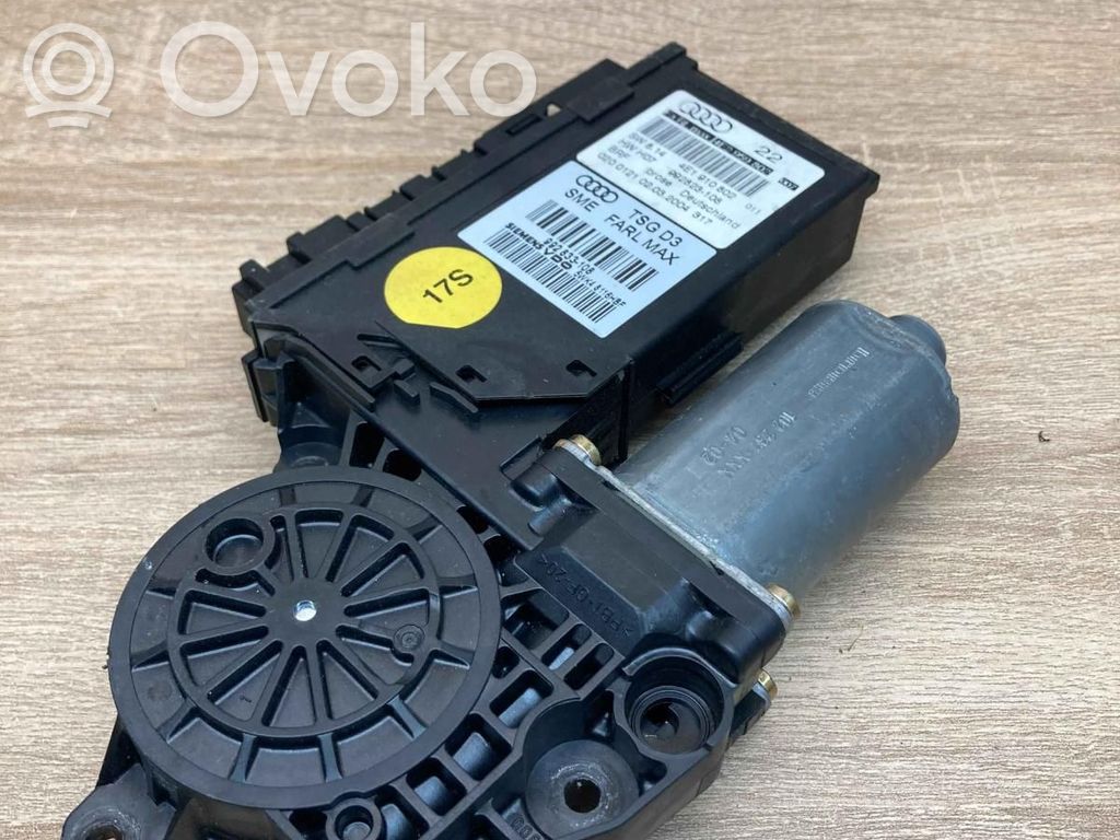 Audi A8 S8 D3 4E Silnik regulatora szyby drzwi przednich 