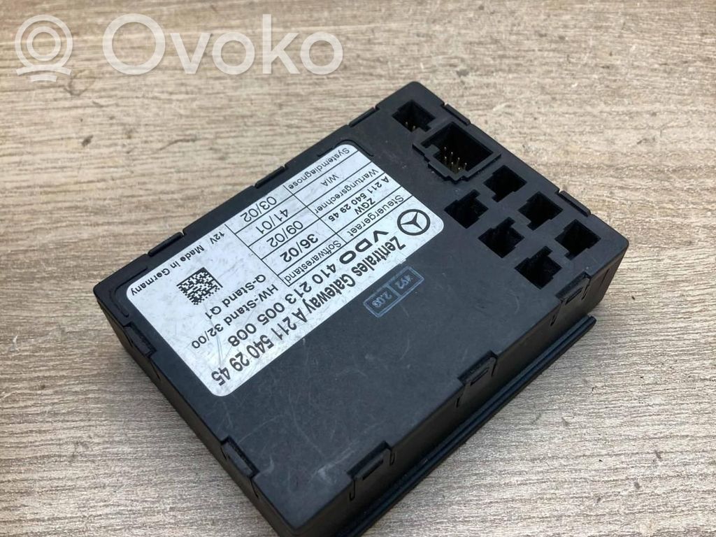 Módulo de control Gateway   A2115402945,410213005008