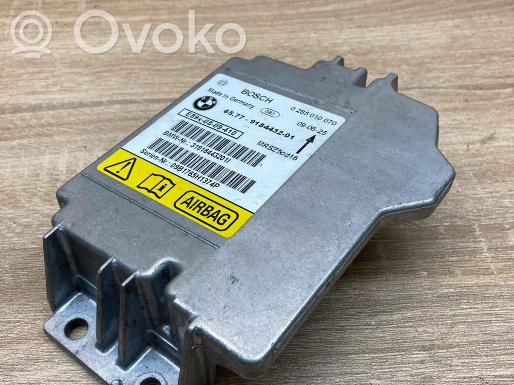 BMW X1 E84 Unitate/modul de comandă airbaguri