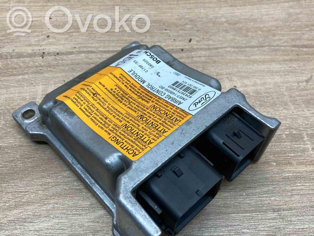 Unidad de control/módulo del Airbag   2M5T14B056BD,0285001424