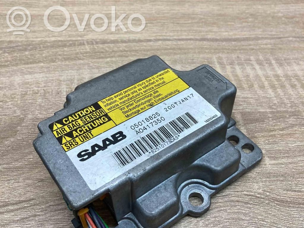 Saab 9-5 Unitate/modul de comandă airbaguri