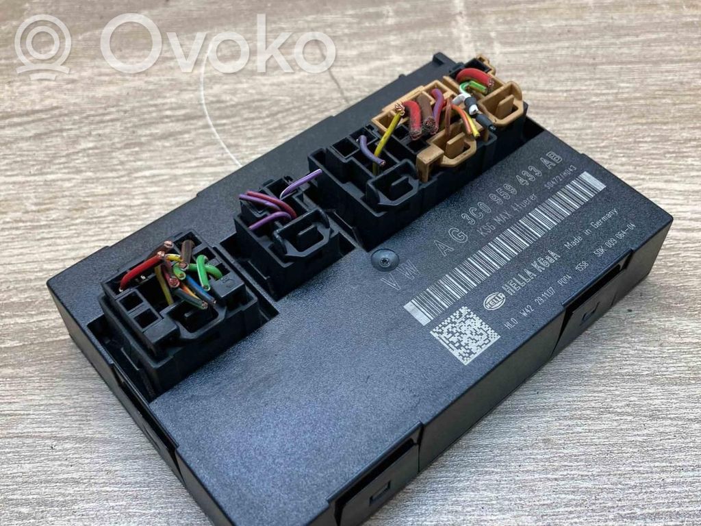 Unidad de control/módulo de la puerta   3C0959433AB,5DK009064,USED