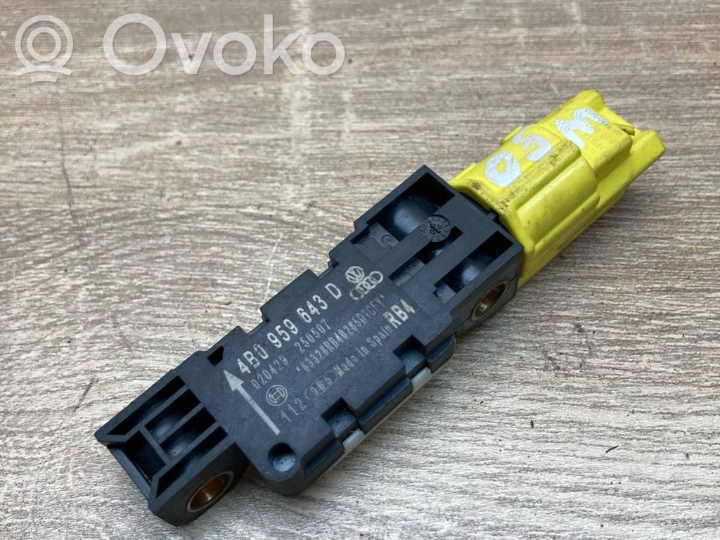 Airbagsensor Crashsensor Drucksensor   4B0959643D,020429,WITHPLUG